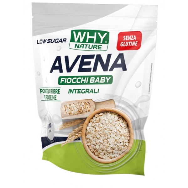 Avena Fiocchi Baby Integrali 1kg  Why Nature