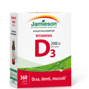 VITAMINA D3 - 2000UI (360 gocce)