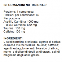 ACETIL L-CARNITINA+ 60 CPR